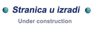 U Izradi - Under construction